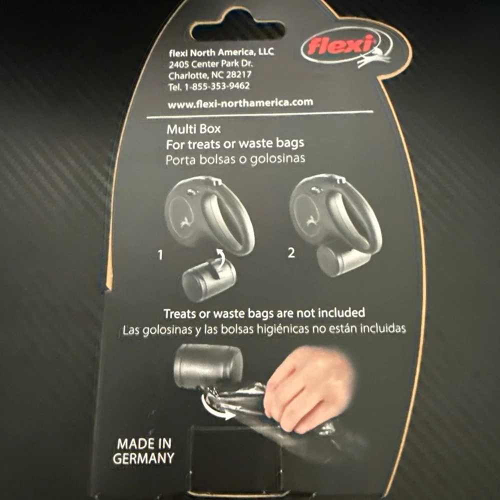 Flexi Black Multi Box for Dog Leashes